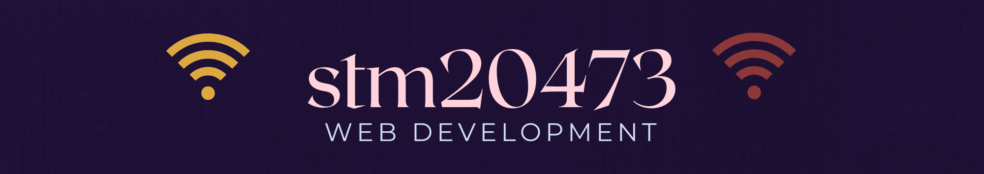 KKKL | STM20473 WEB DEVELOPMENT