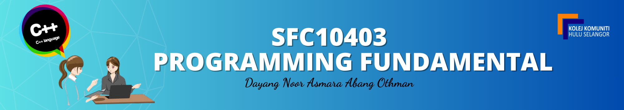 KKHS | SFC 10403 PROGRAMMING FUNDAMENTAL