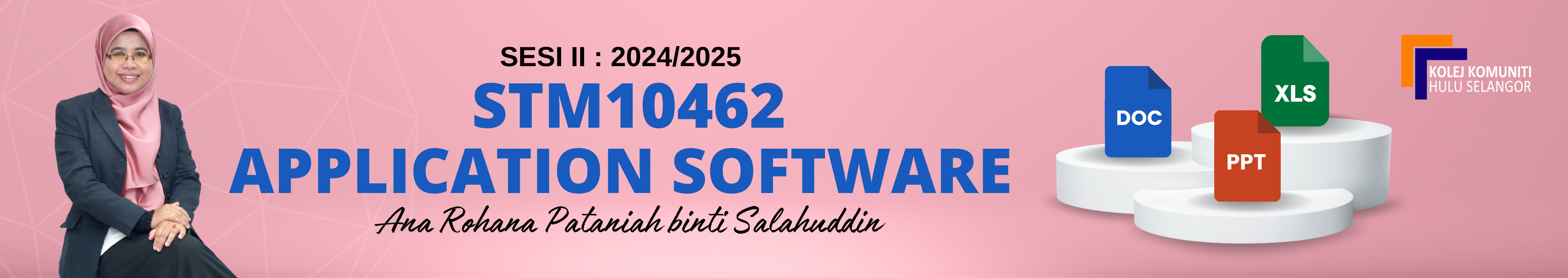 KKHS | STM 10462 APPLICATION SOFTWARE