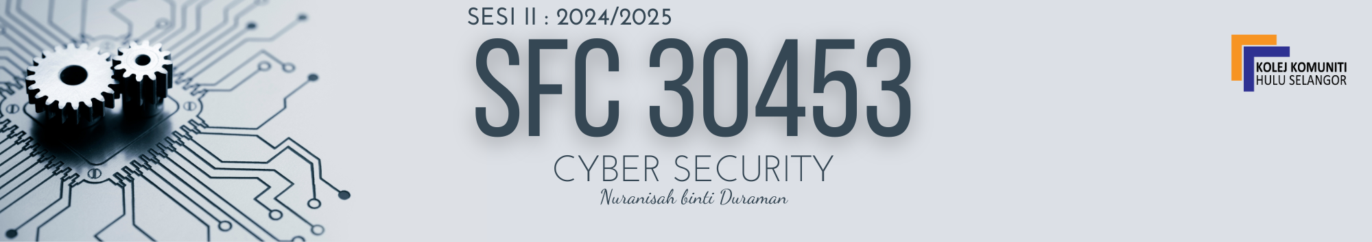 KKHS | SFC 30453 CYBER SECURITY