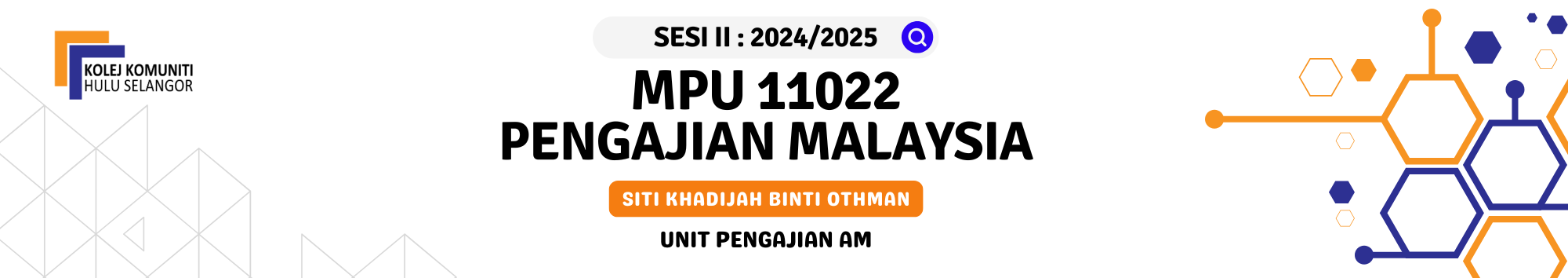 KKHS | MPU 11022 PENGAJIAN MALAYSIA