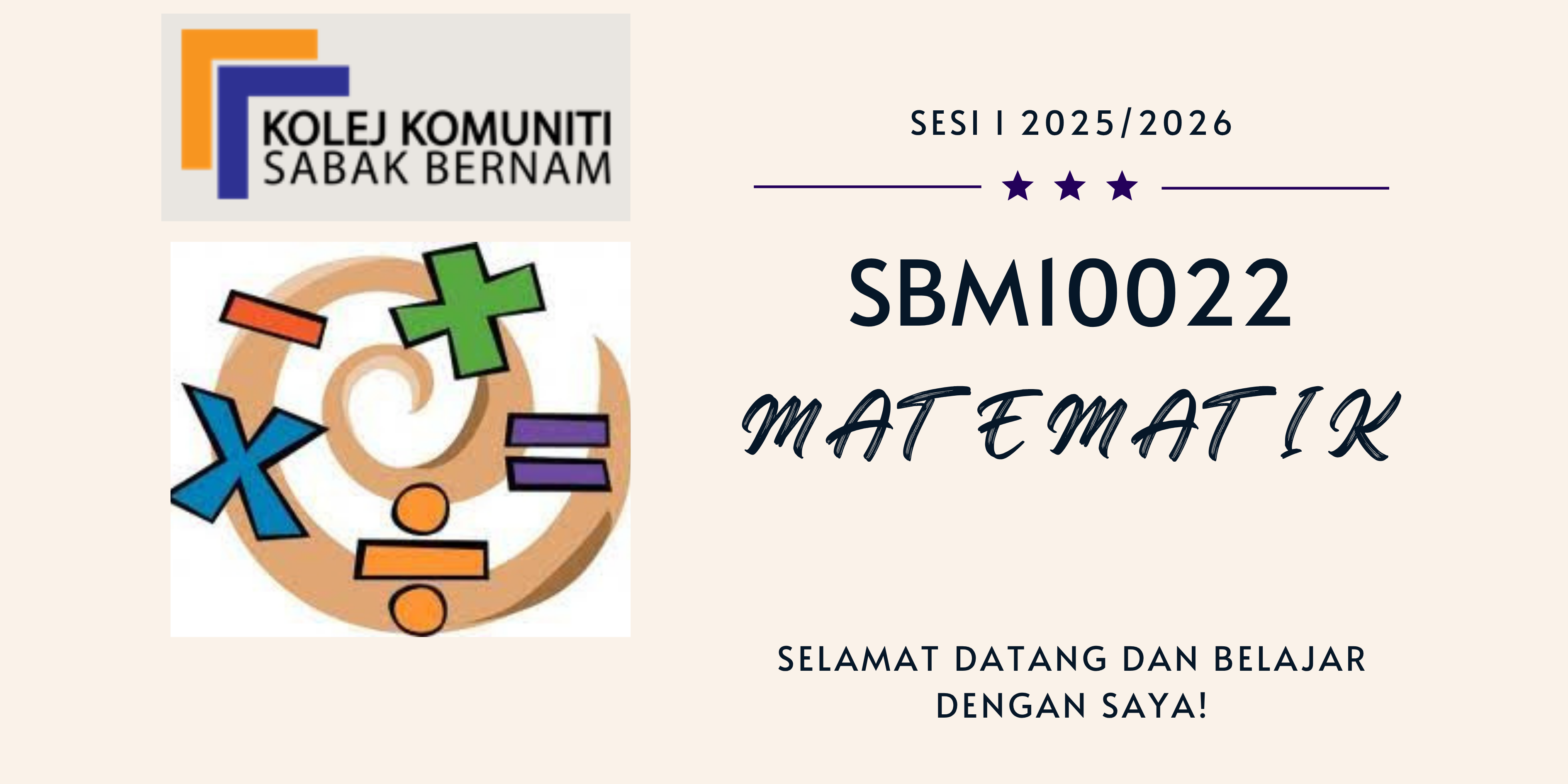 SBM10022 MATEMATIK