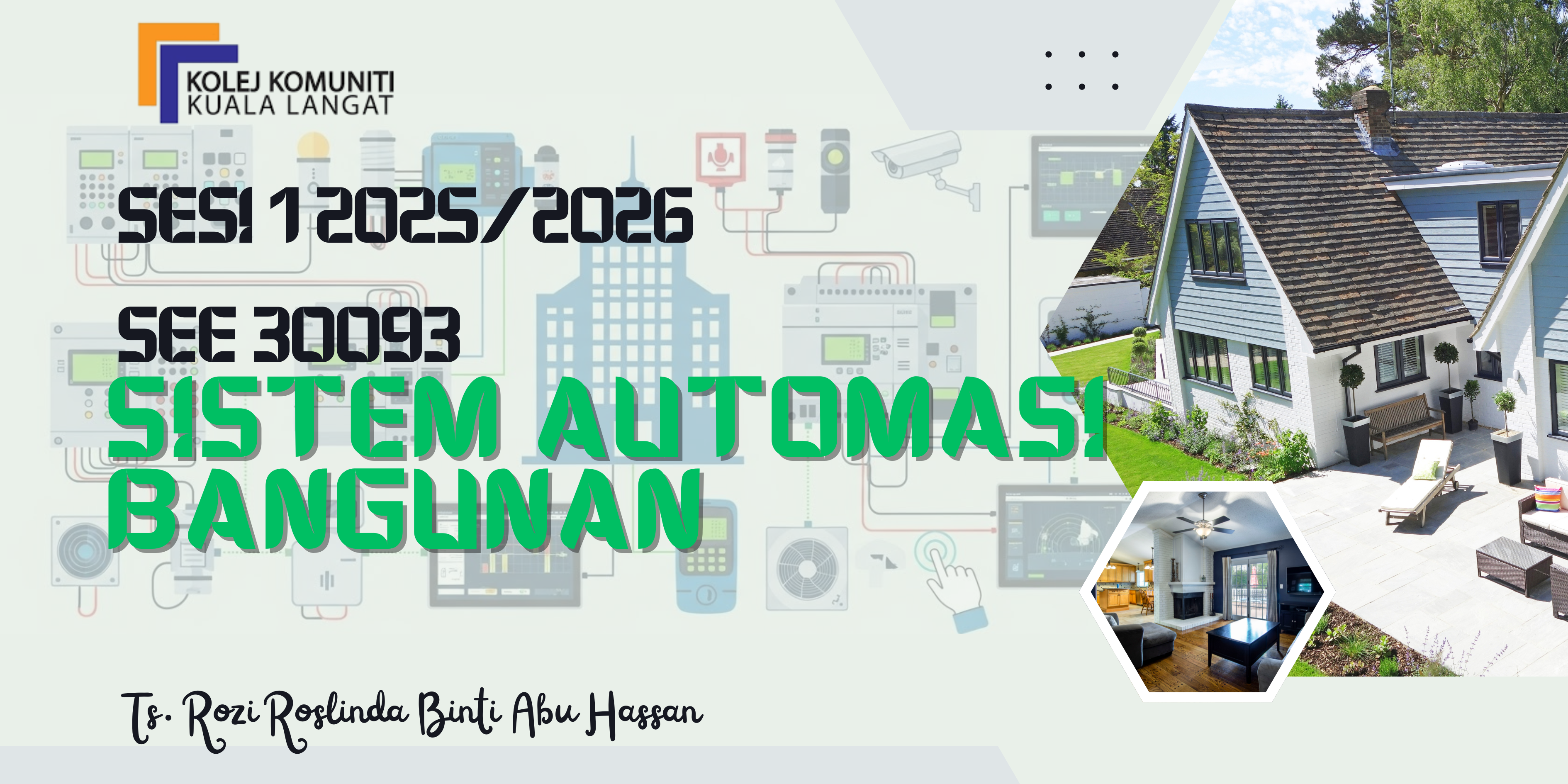 KKKL | SEE30093 SISTEM AUTOMASI BANGUNAN