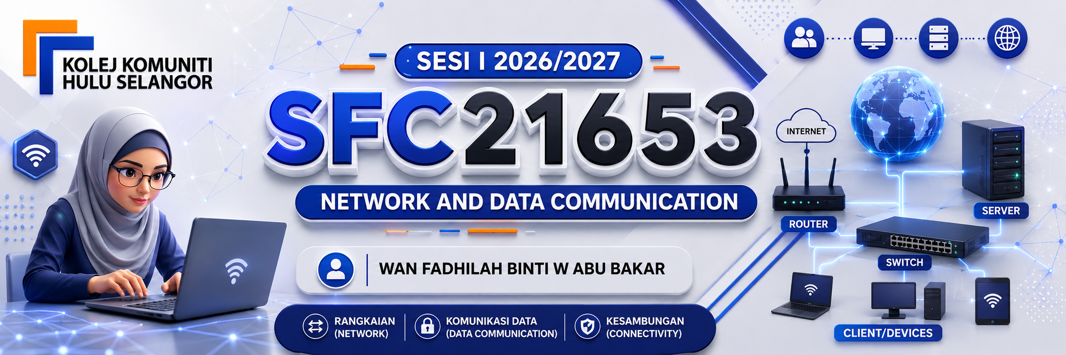 KKHS | SFC 21653 NETWORK AND DATA COMMUNICATION