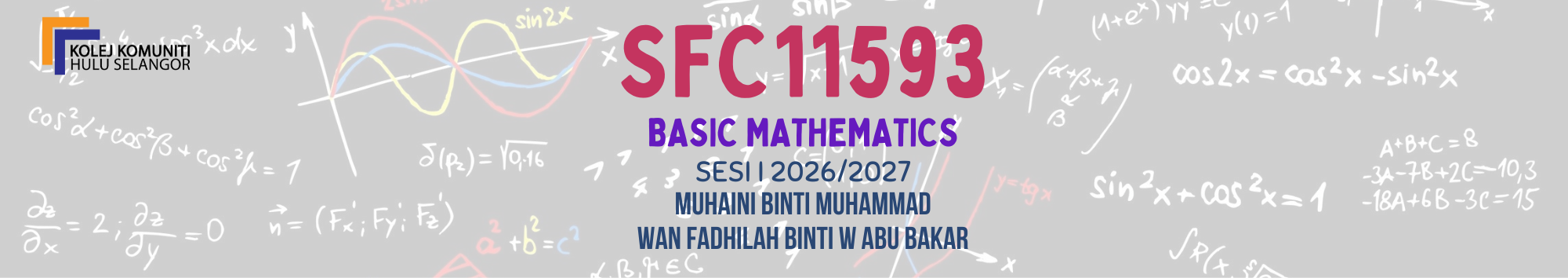 KKHS | SFC 11593 BASIC MATHEMATICS