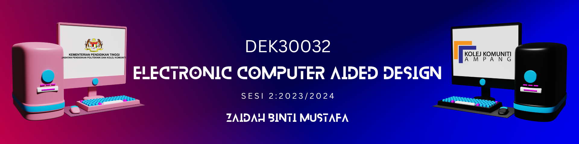 DEK 30032 ELECTRONIC COMPUTER AIDED DESIGN