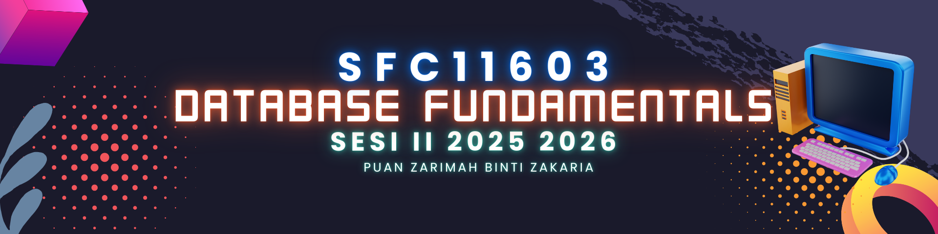 KKKL | SFC11603 DATABASE FUNDAMENTALS
