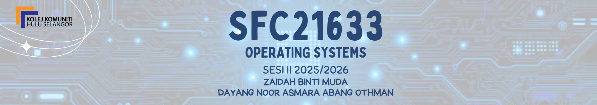 KKHS | SFC 21633 OPERATING SYSTEMS