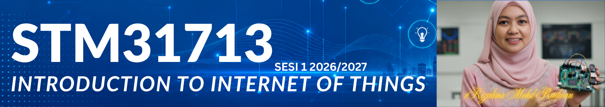 KKKL | STM31713 INTRODUCTION TO INTERNET OF THINGS SI 2026/2027