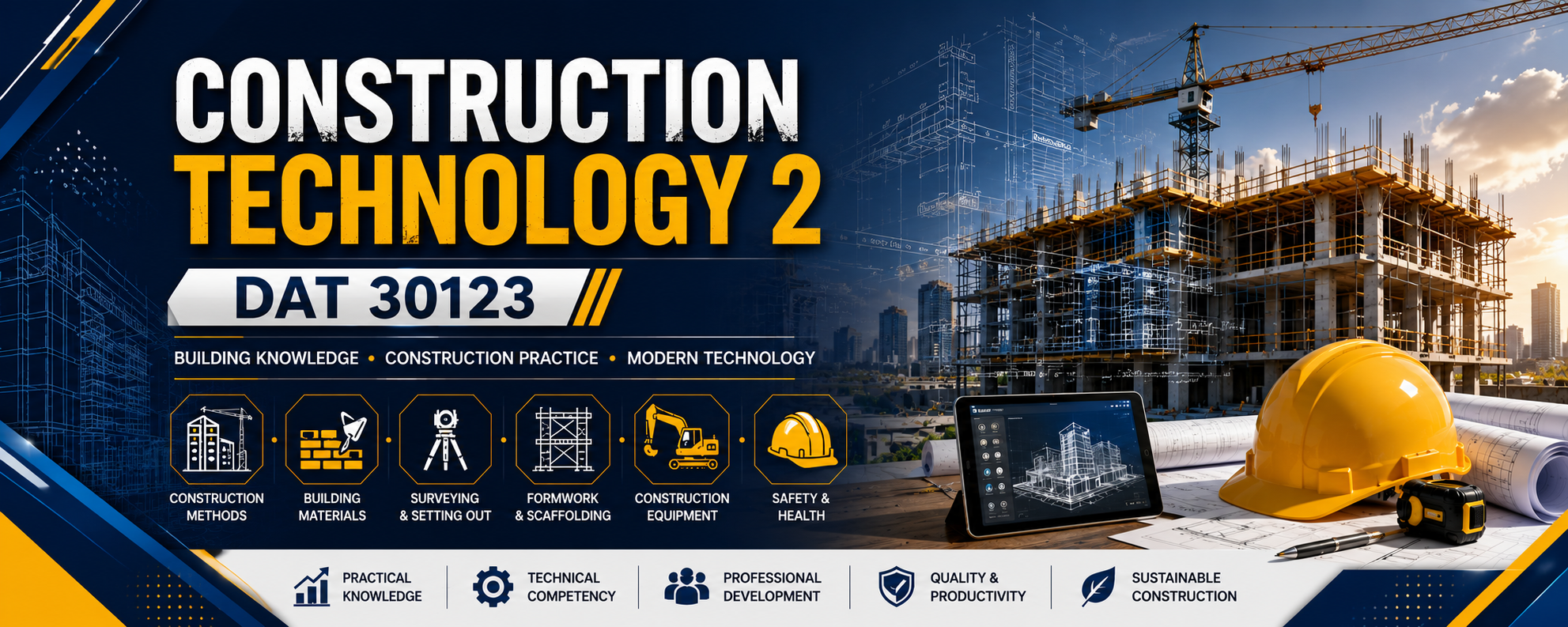 DAT30123 CONSTRUCTION TECHNOLOGY 2