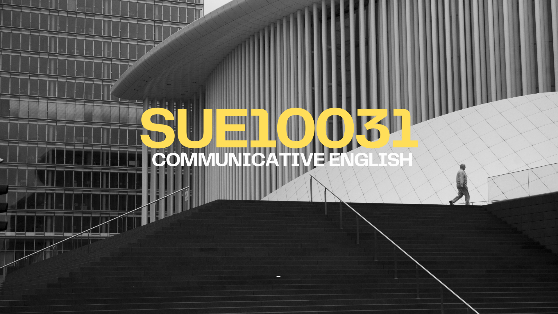 SUE10031 CUMMUNICATIVE ENGLISH-1B