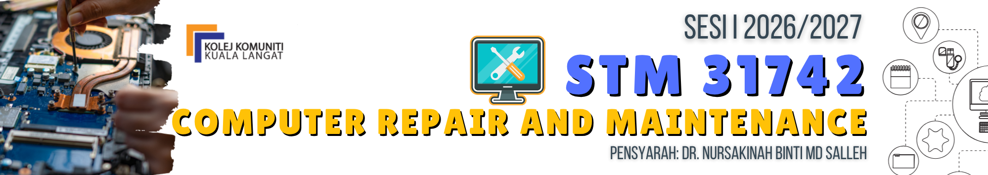 KKKL | STM31742 COMPUTER REPAIR AND MAINTENANCE SI 2026/2027