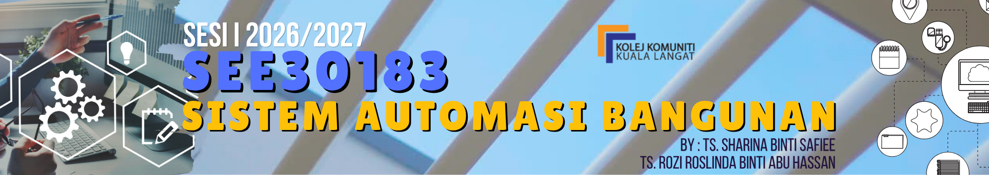 KKKL | SEE30183 SISTEM AUTOMASI BANGUNAN S1 2026/2027