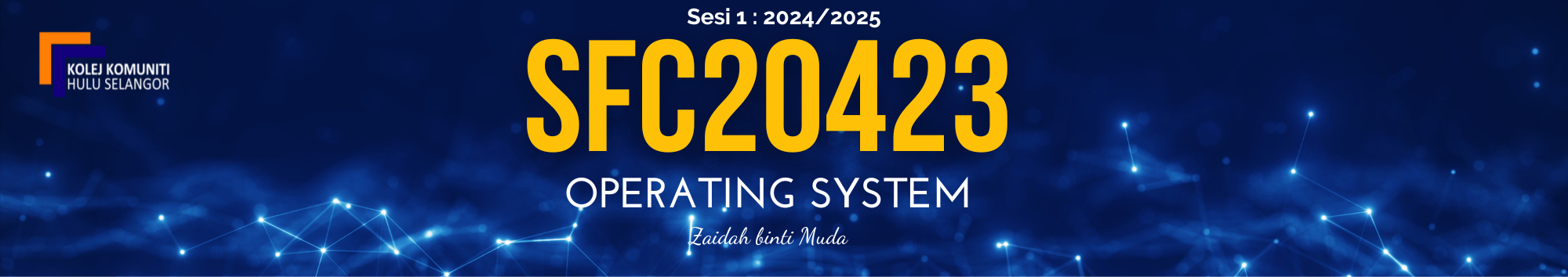 KKHS | SFC 20423 OPERATING SYSTEM