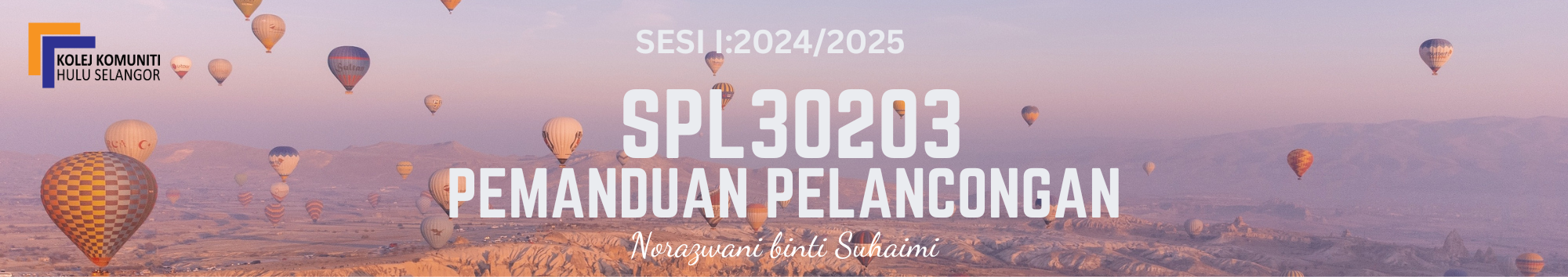 KKHS | SPL 30203 PEMANDUAN PELANCONGAN