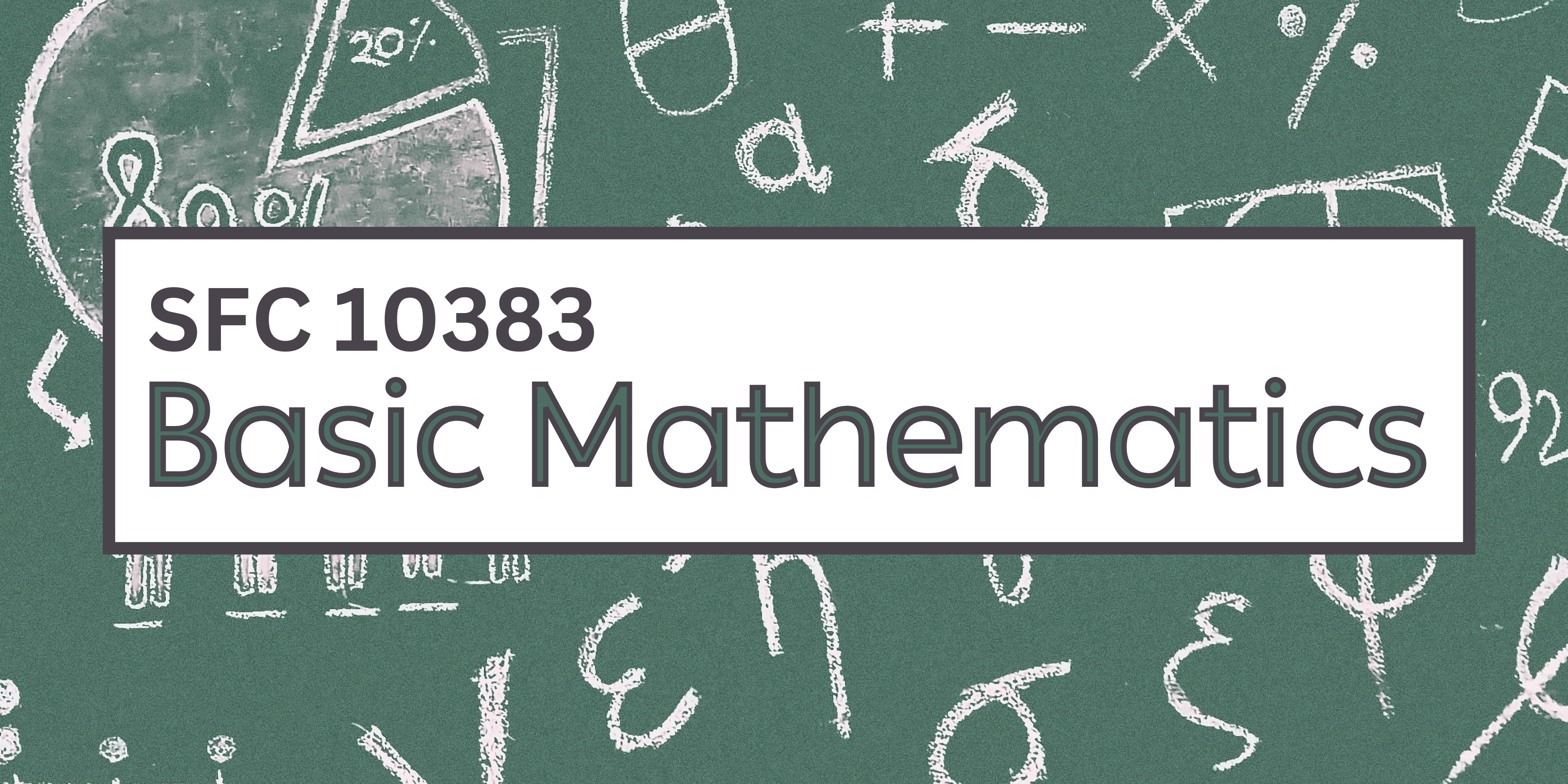 KKKL | SFC 10383 BASIC MATHEMATICS